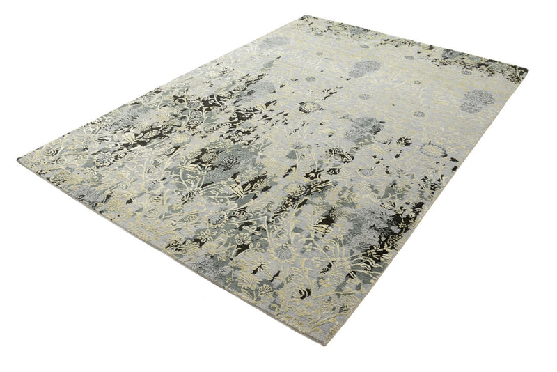 Alfombra de diseño - 245 x 173 cm - gris claro