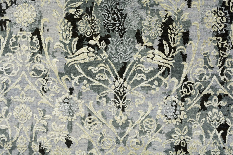 Alfombra de diseño - 245 x 173 cm - gris claro