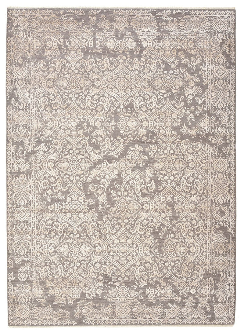 Alfombra de diseño - 241 x 172 cm - gris claro