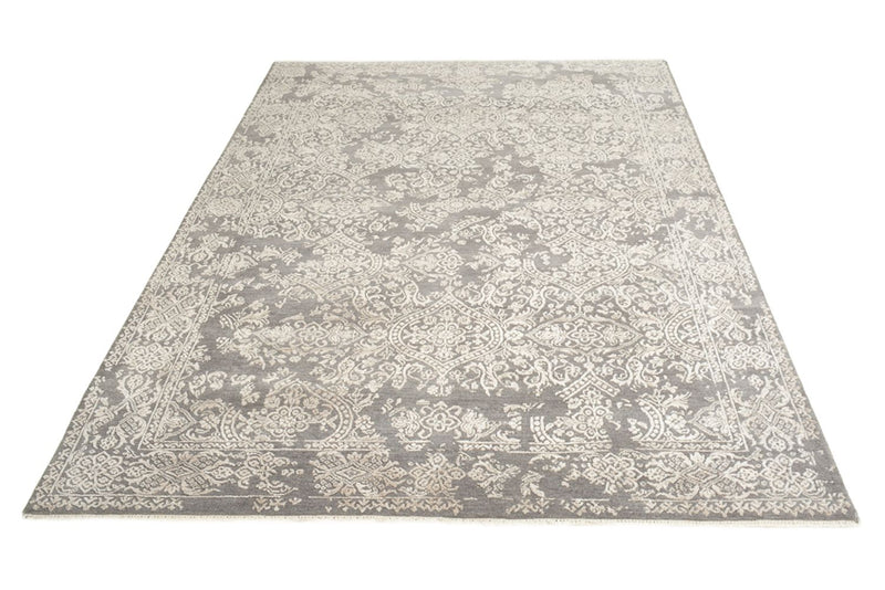 Alfombra de diseño - 241 x 172 cm - gris claro