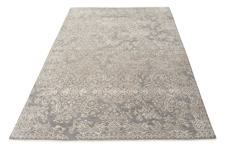 Alfombra de diseño - 215 x 152 cm - gris claro