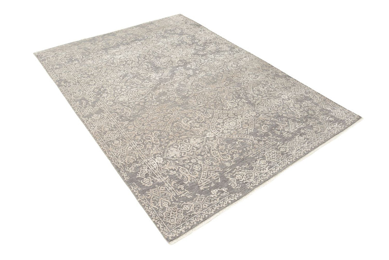 Alfombra de diseño - 215 x 152 cm - gris claro