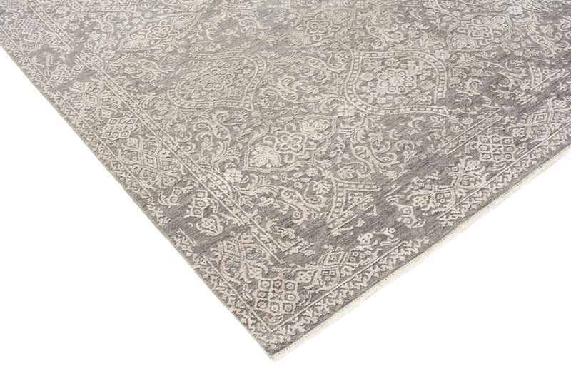 Alfombra de diseño - 215 x 152 cm - gris claro