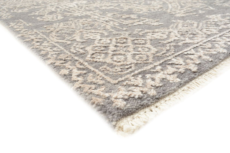 Alfombra de diseño - 215 x 152 cm - gris claro