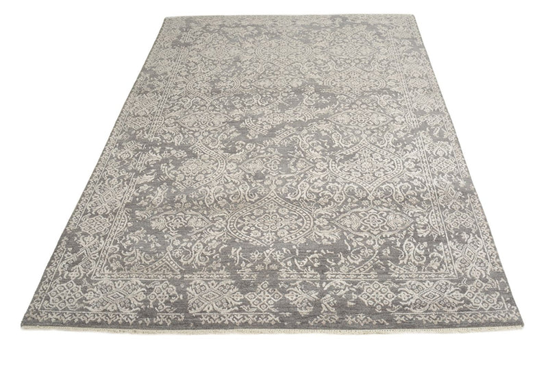 Alfombra de diseño - 215 x 152 cm - gris claro