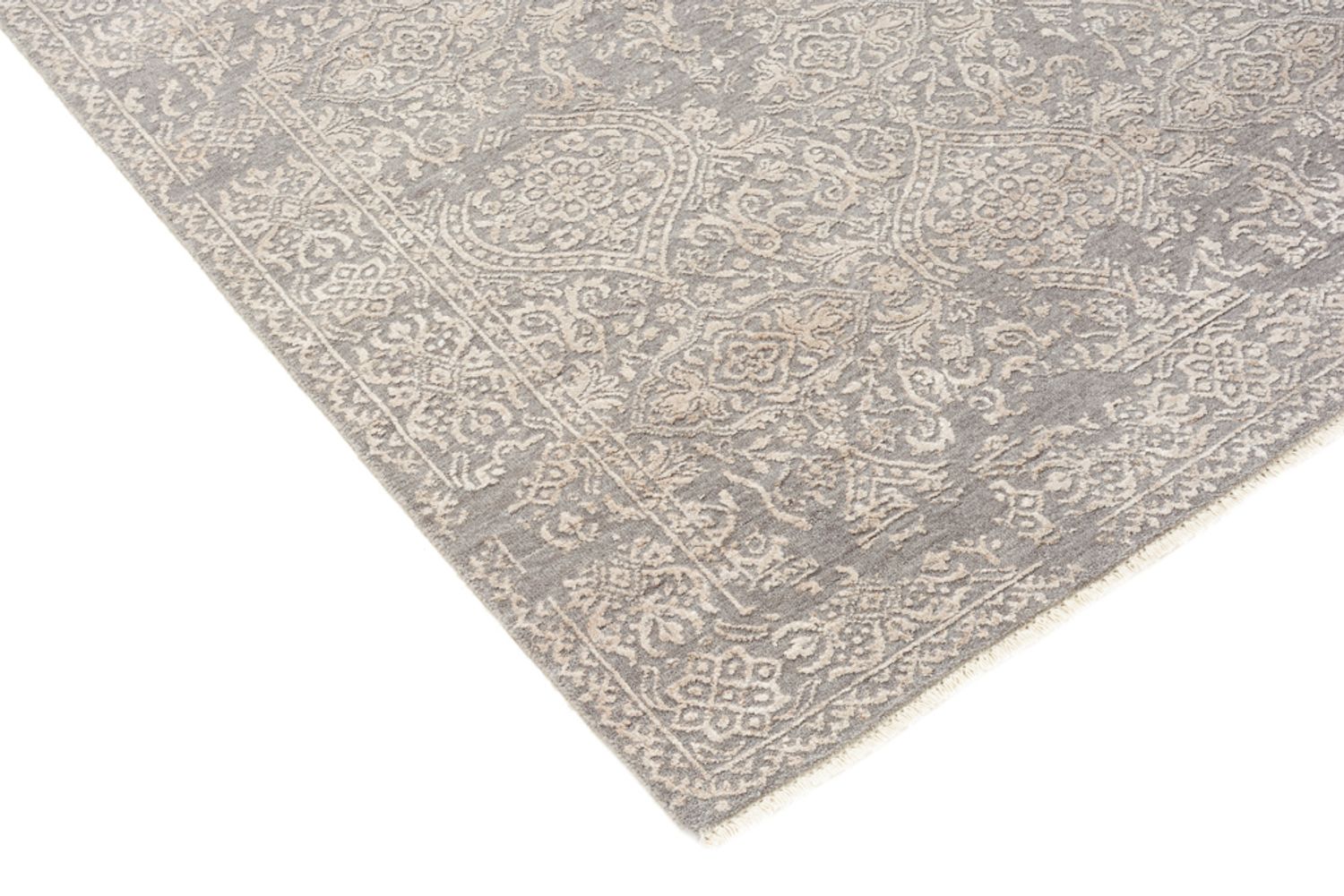 Alfombra de diseño - 181 x 124 cm - gris claro