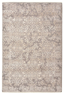 Alfombra de diseño - 184 x 124 cm - gris claro