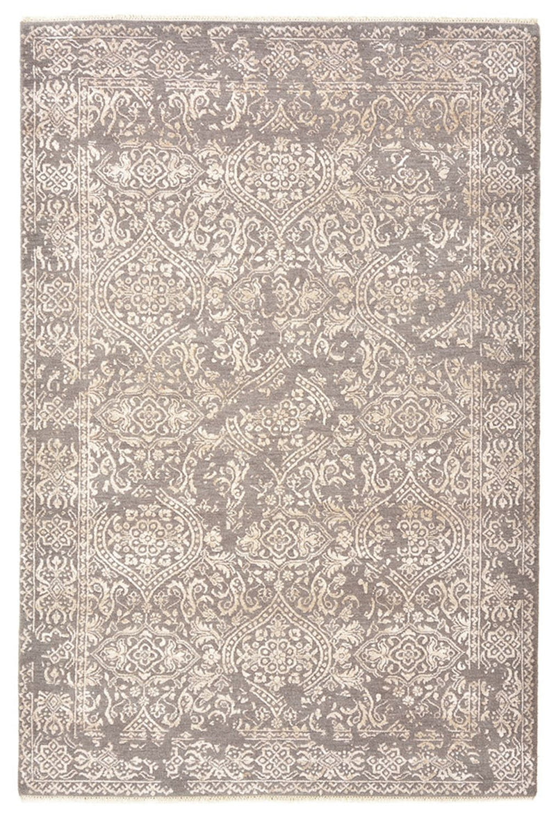 Alfombra de diseño - 184 x 124 cm - gris claro