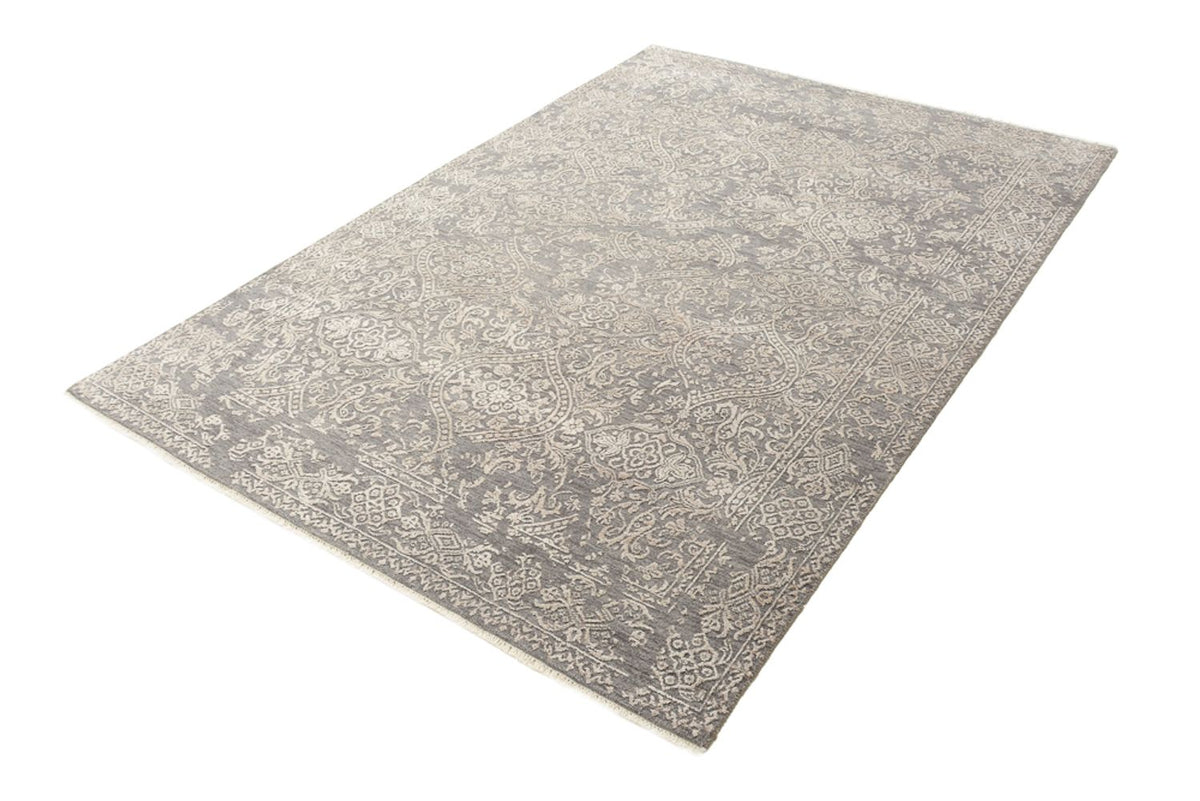 Alfombra de diseño - 184 x 124 cm - gris claro