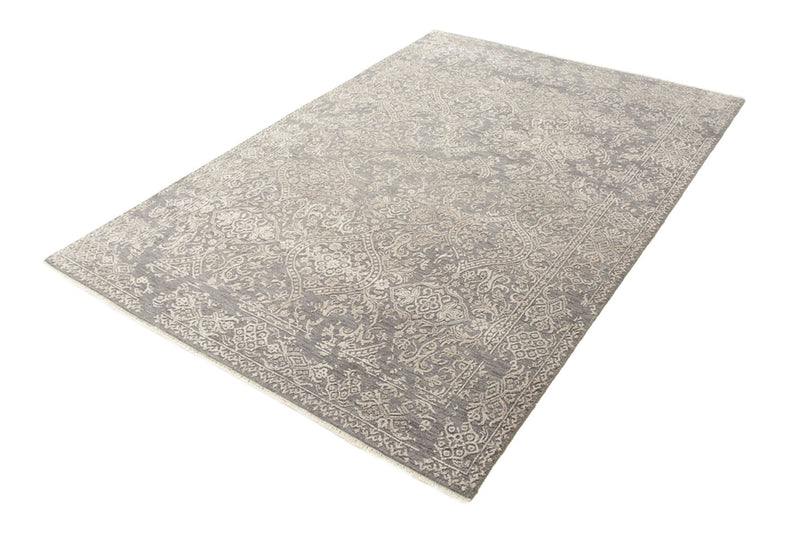 Alfombra de diseño - 184 x 124 cm - gris claro