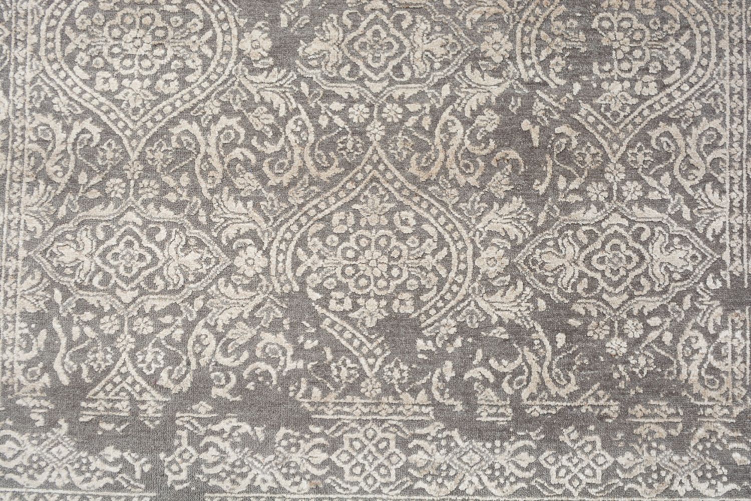 Alfombra de diseño - 184 x 124 cm - gris claro