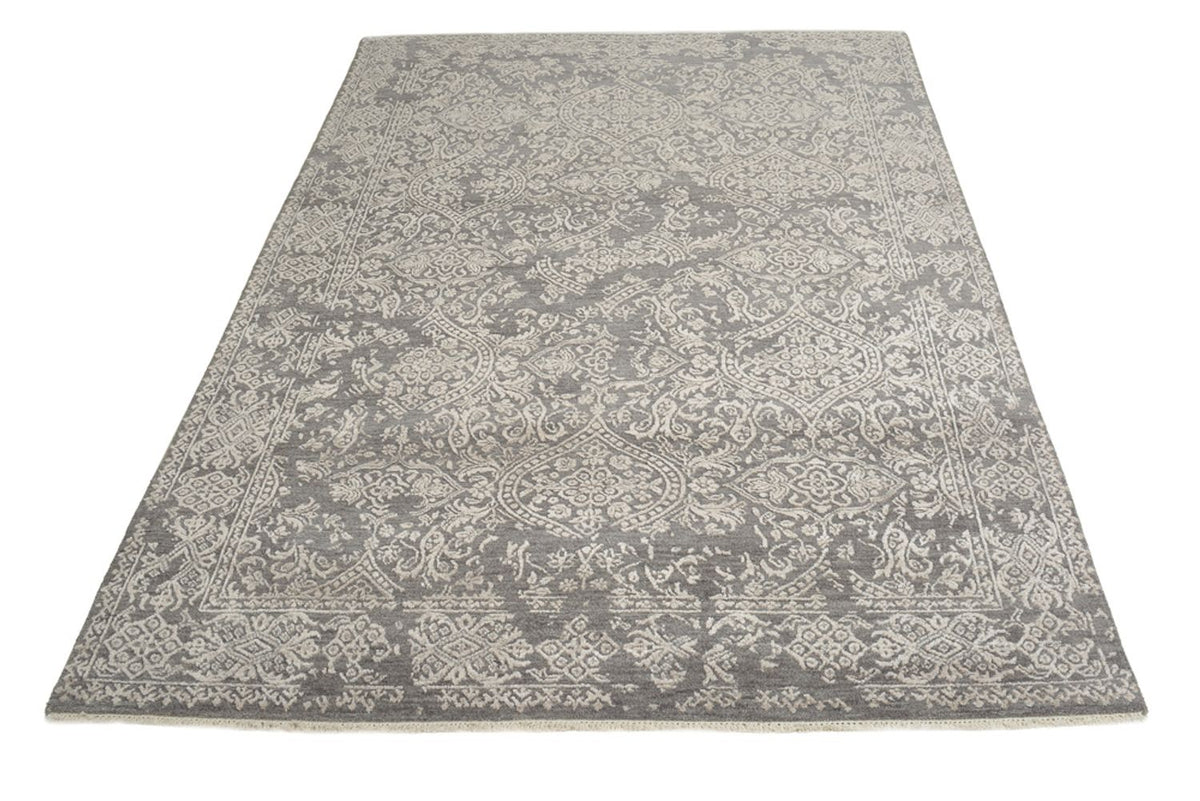 Alfombra de diseño - 184 x 124 cm - gris claro