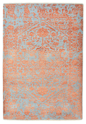 Alfombra de diseño - 182 x 125 cm - naranja