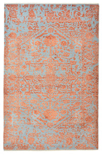 Alfombra de diseño - 190 x 124 cm - naranja