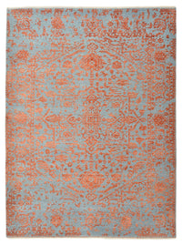 Alfombra de diseño - 208 x 156 cm - naranja