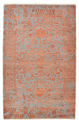 Alfombra de diseño - 151 x 97 cm - naranja