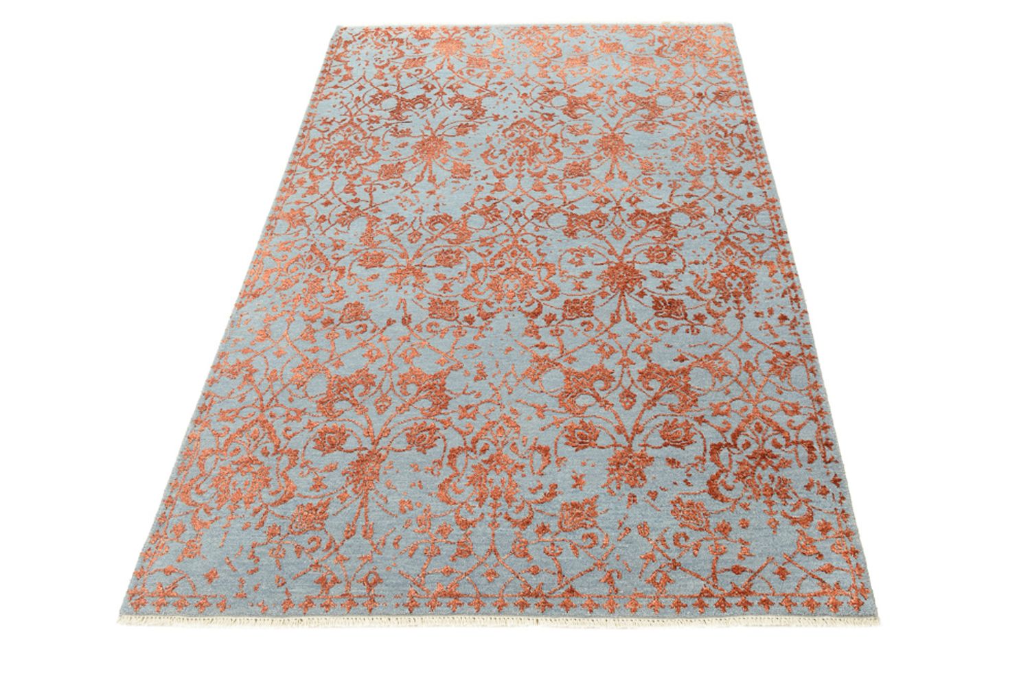 Alfombra de diseño - 186 x 125 cm - naranja
