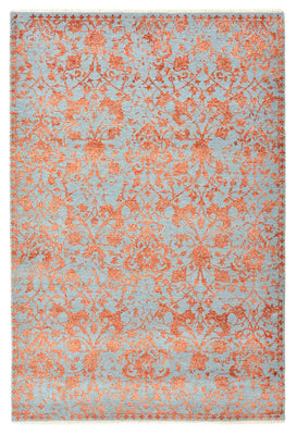 Alfombra de diseño - 184 x 126 cm - naranja