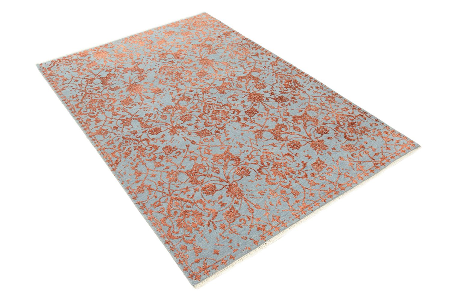 Alfombra de diseño - 184 x 126 cm - naranja