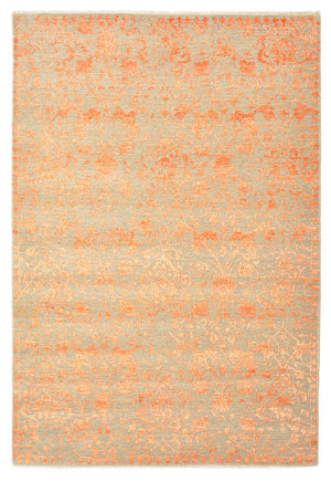 Alfombra de diseño - 186 x 128 cm - naranja
