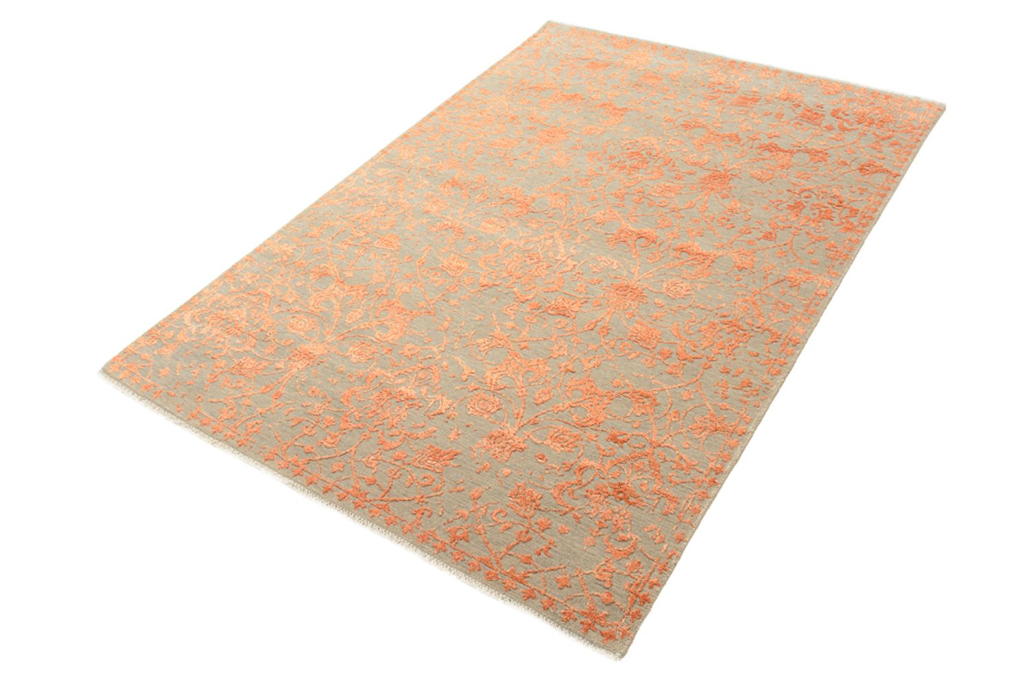 Alfombra de diseño - 186 x 128 cm - naranja