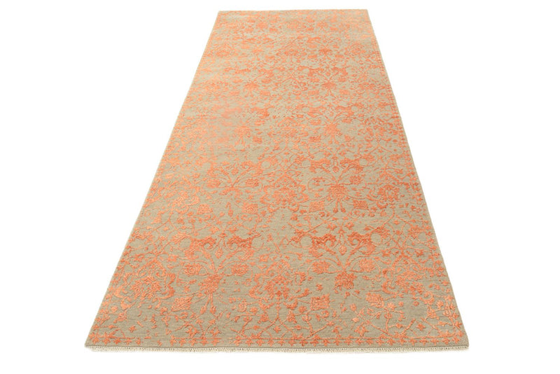 Alfombra de pasillo Alfombra de diseño - 300 x 123 cm - naranja