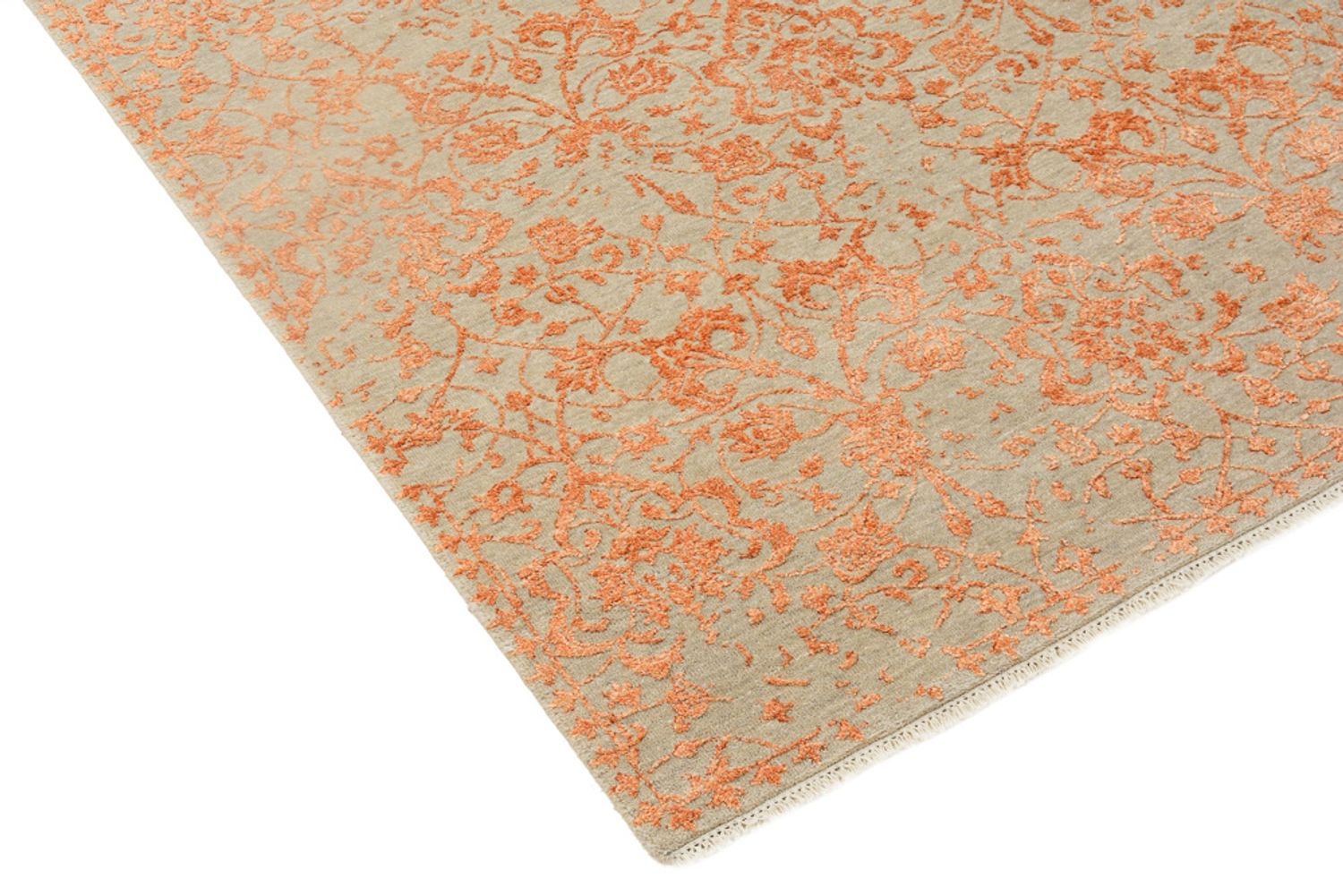 Alfombra de pasillo Alfombra de diseño - 300 x 123 cm - naranja