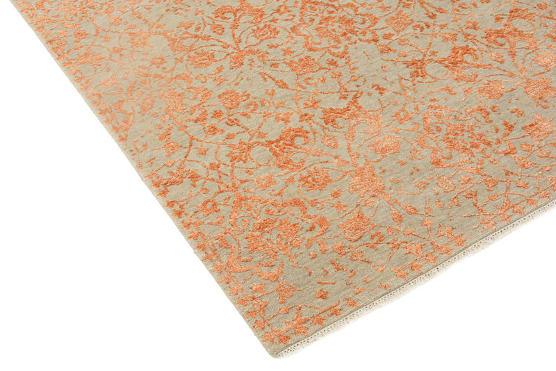 Alfombra de pasillo Alfombra de diseño - 300 x 123 cm - naranja
