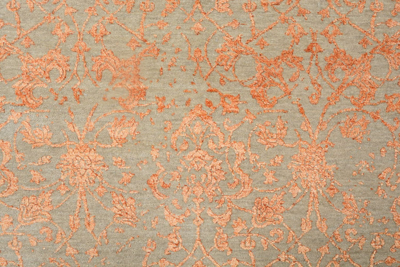 Alfombra de pasillo Alfombra de diseño - 300 x 123 cm - naranja