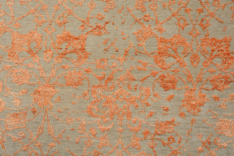 Alfombra de diseño - 207 x 158 cm - naranja