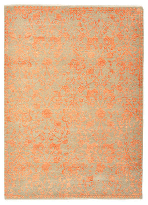 Alfombra de diseño - 212 x 156 cm - naranja