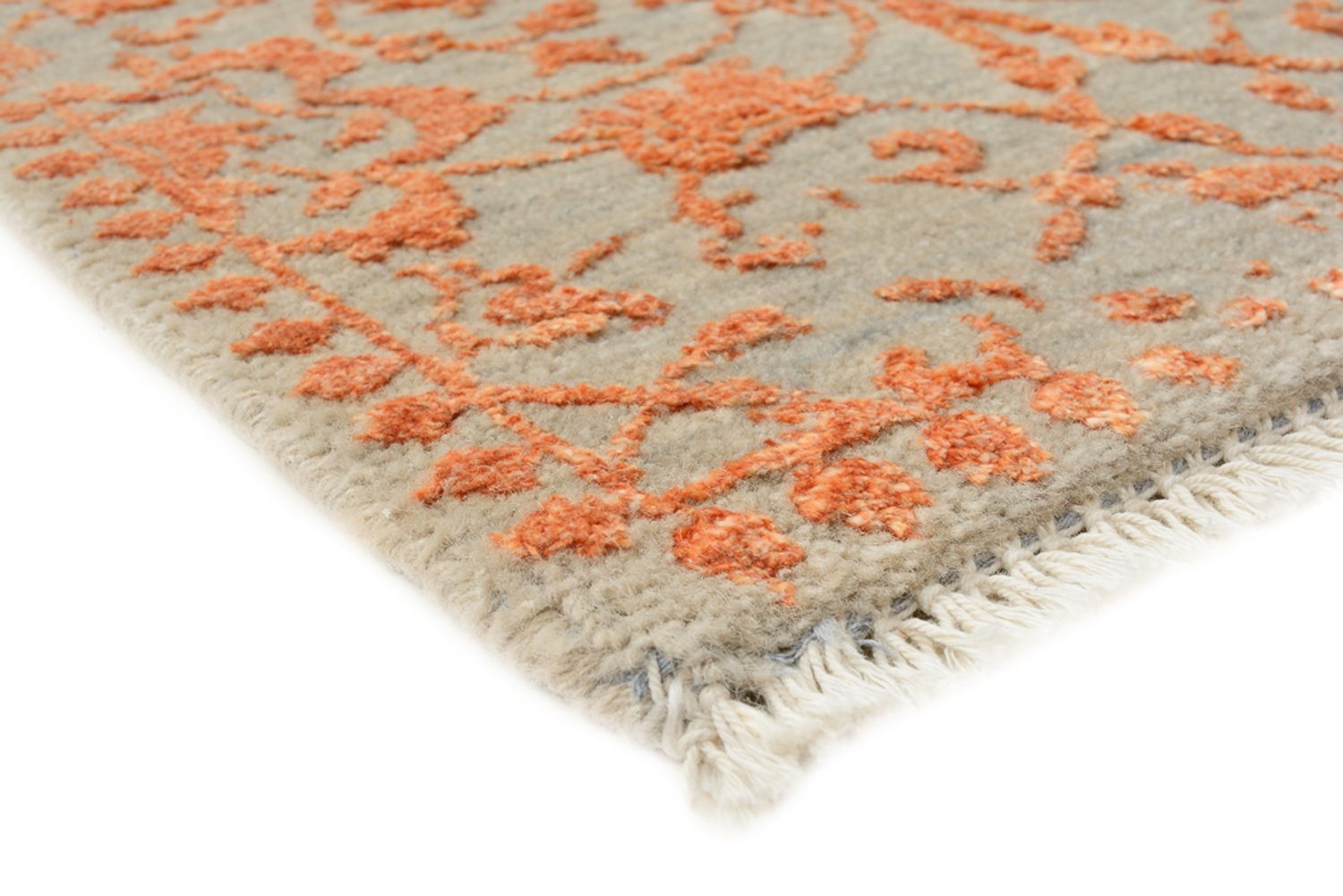 Alfombra de pasillo Alfombra de diseño - 201 x 74 cm - naranja