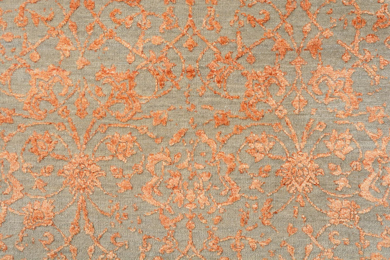 Alfombra de pasillo Alfombra de diseño - 201 x 74 cm - naranja