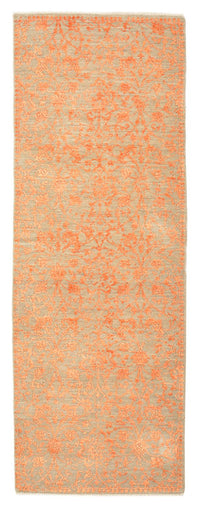 Alfombra de pasillo Alfombra de diseño - 201 x 73 cm - naranja