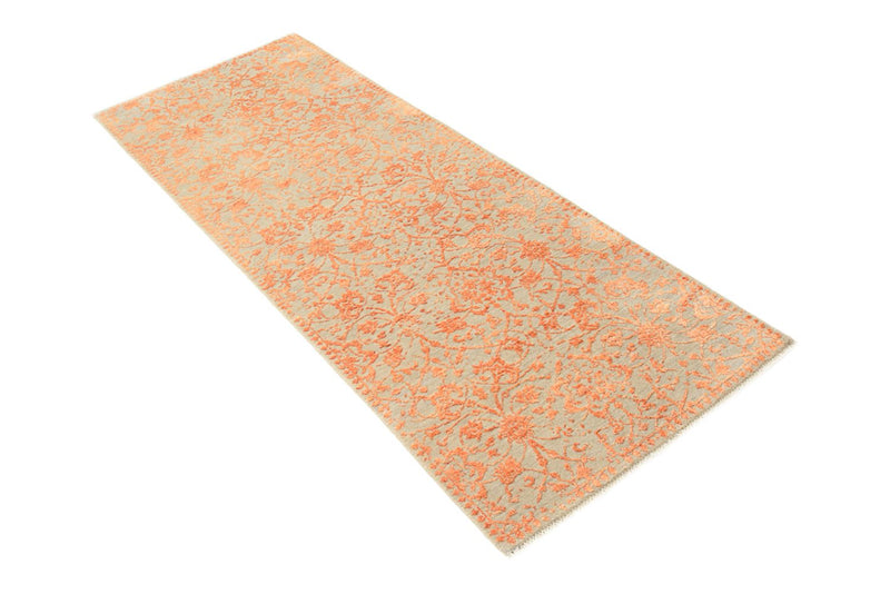 Alfombra de pasillo Alfombra de diseño - 201 x 73 cm - naranja