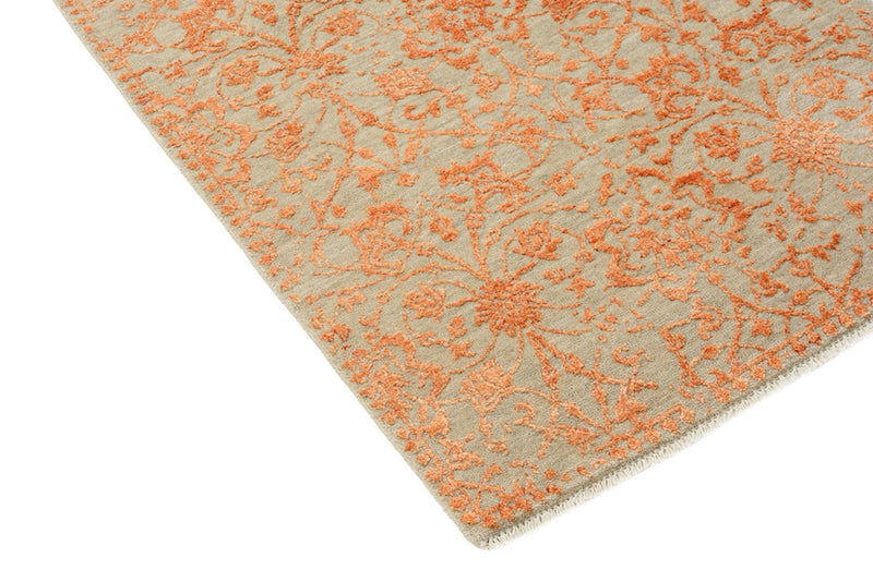 Alfombra de pasillo Alfombra de diseño - 201 x 73 cm - naranja