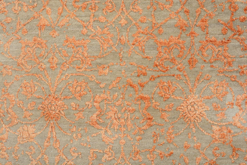 Alfombra de pasillo Alfombra de diseño - 201 x 73 cm - naranja