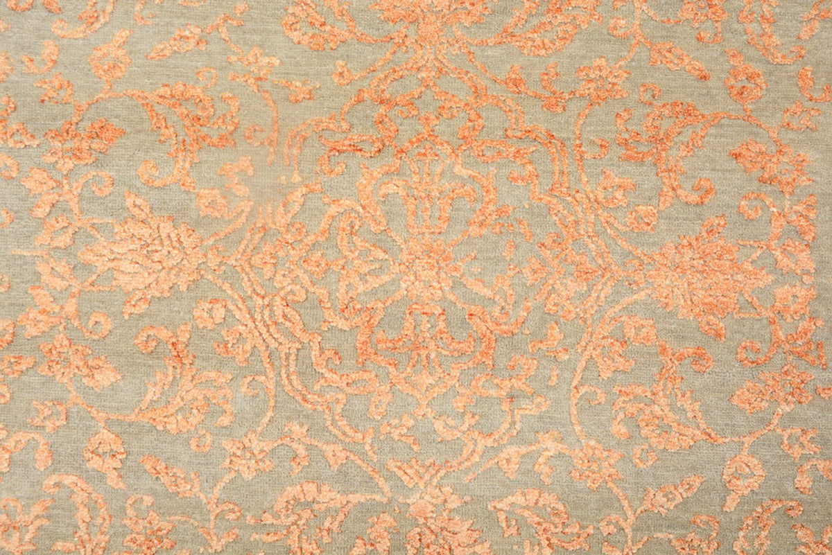 Alfombra de pasillo Alfombra de diseño - 297 x 126 cm - naranja