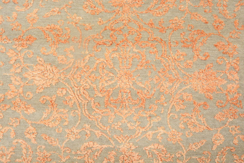 Alfombra de pasillo Alfombra de diseño - 297 x 126 cm - naranja