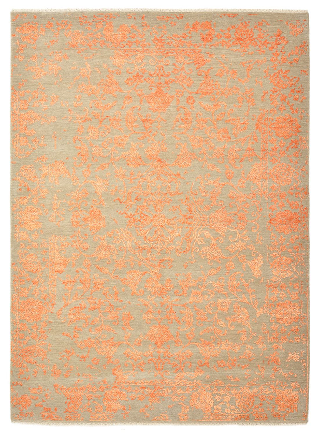 Alfombra de diseño - 211 x 157 cm - naranja