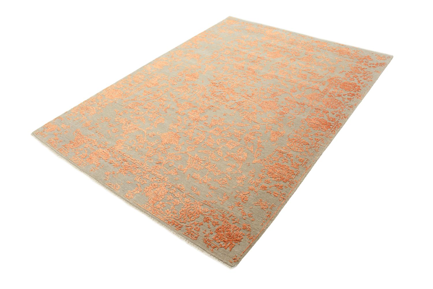 Alfombra de diseño - 211 x 157 cm - naranja