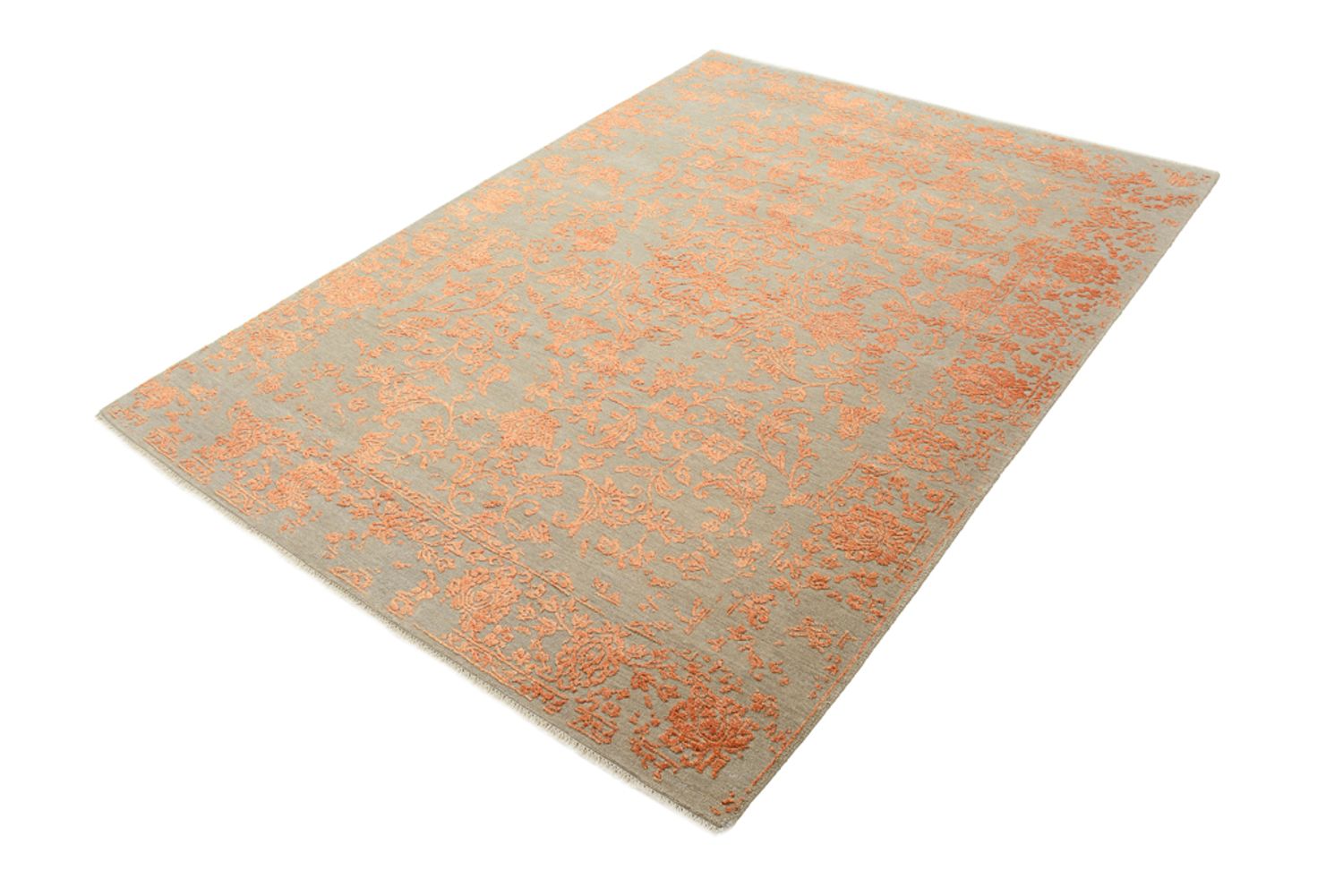 Alfombra de diseño - 210 x 157 cm - naranja