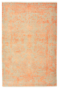 Alfombra de diseño - 187 x 123 cm - naranja