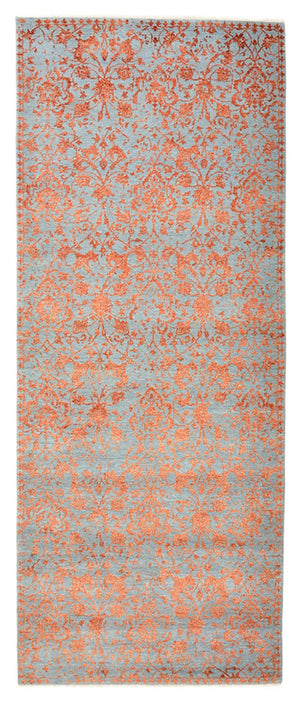 Alfombra de pasillo Alfombra de diseño - 308 x 122 cm - rosa