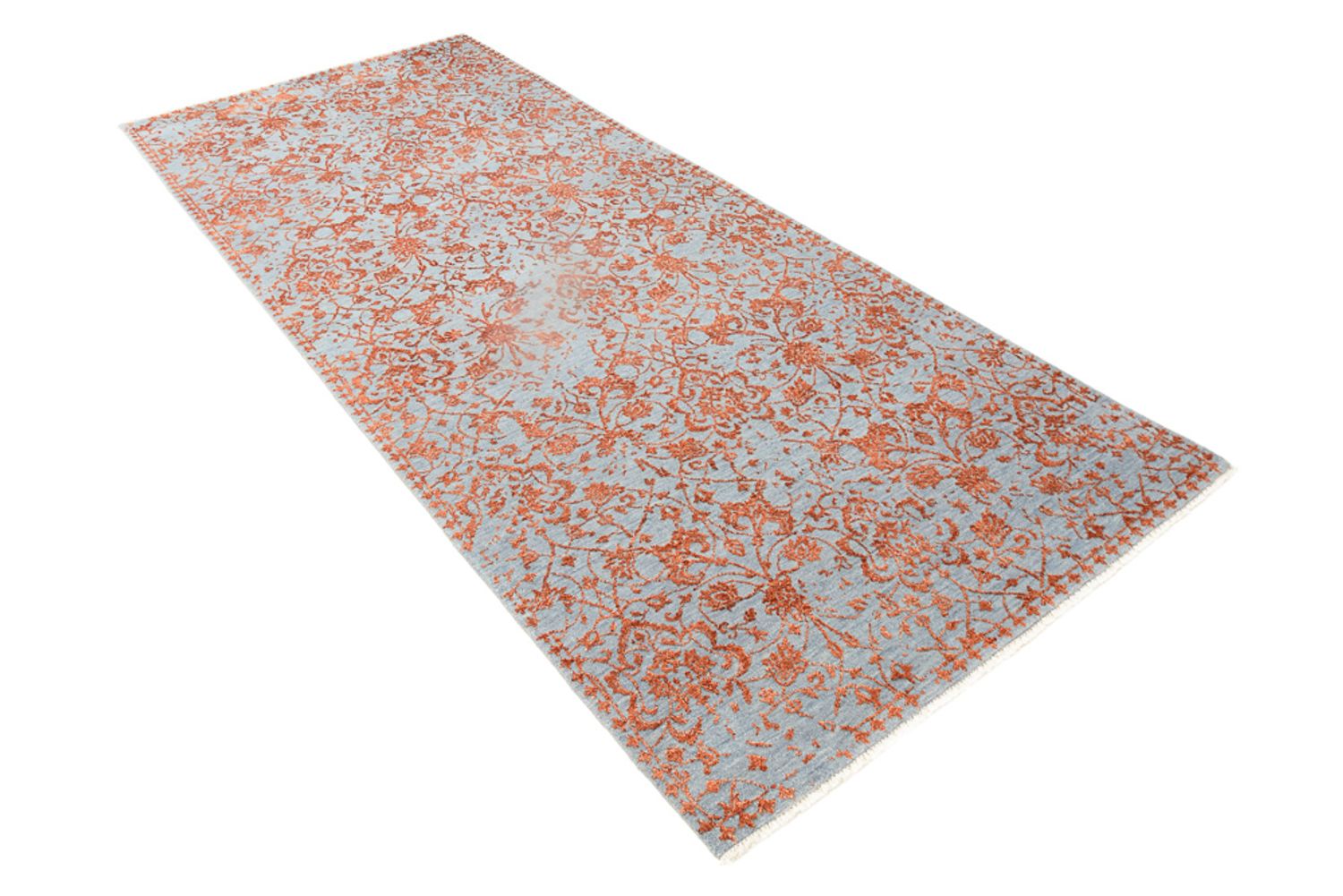 Alfombra de pasillo Alfombra de diseño - 308 x 124 cm - rosa