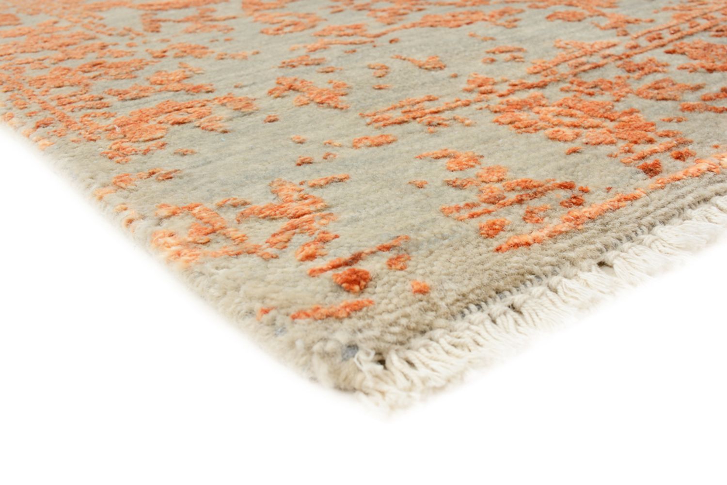 Alfombra de pasillo Alfombra de diseño - 199 x 72 cm - naranja