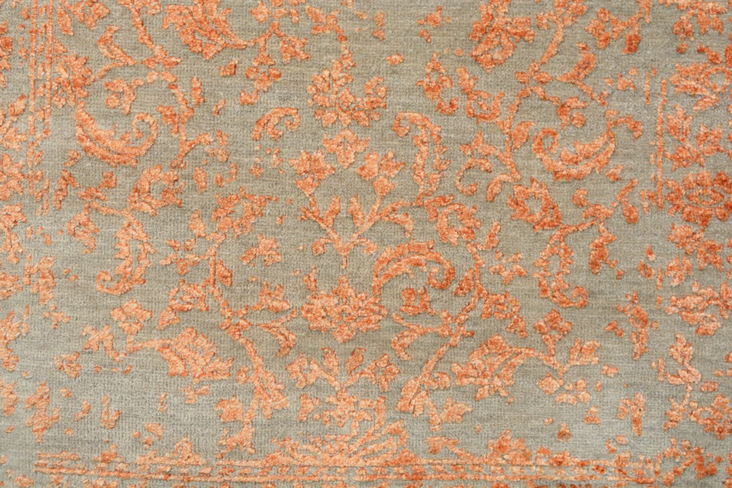Alfombra de pasillo Alfombra de diseño - 199 x 72 cm - naranja