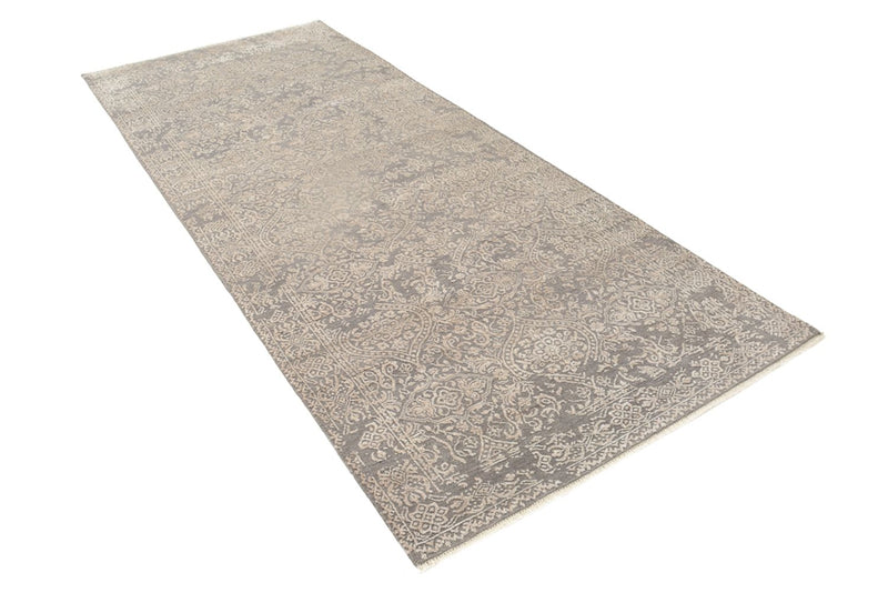 Alfombra de pasillo Alfombra de diseño - 307 x 123 cm - gris