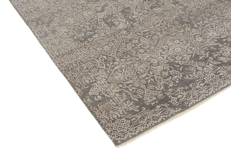 Alfombra de pasillo Alfombra de diseño - 307 x 123 cm - gris