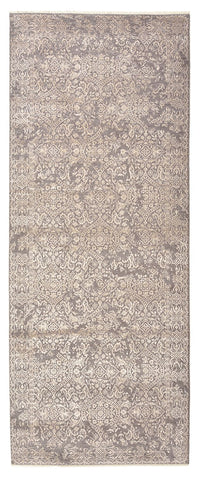 Alfombra de pasillo Alfombra de diseño - 304 x 122 cm - gris